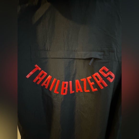 NWT Nike NBA Portland Trailblazers Windbreaker Zip Up Jacket XL - Picture 13 of 13